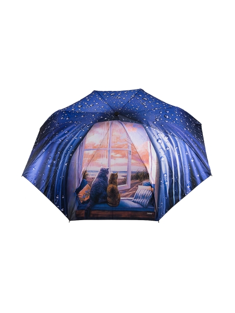 Фиолетовый зонт полуавтомат DINIYA (DINIYA) - артикул: 0К-00052524 - ракурс 1