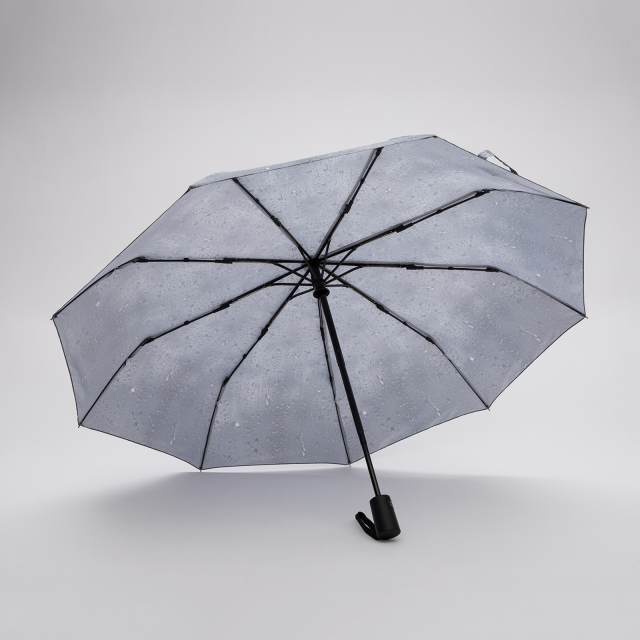 Серый зонт автомат ZITA (ZITA) - артикул: 0К-00059334 - ракурс 3