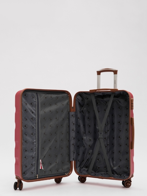 Брусничный чемодан Verano (Verano) - артикул: 0К-00059552 - ракурс 3