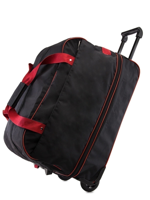 Чёрно-красная сумка на колёсах Lbags (Эльбэгс) - артикул: 0К-00043696 - ракурс 4