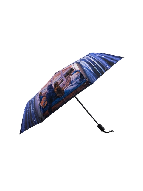Фиолетовый зонт полуавтомат DINIYA (DINIYA) - артикул: 0К-00052524 - ракурс 2