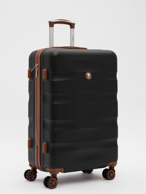 Чёрный чемодан Verano (Verano) - артикул: 0К-00055417 - ракурс 1