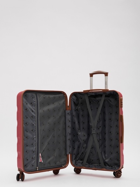 Брусничный чемодан Verano (Verano) - артикул: 0К-00059550 - ракурс 3