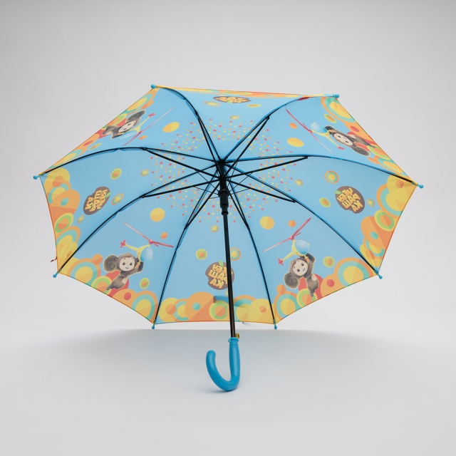 Голубой зонт DINIYA (DINIYA) - артикул: 0К-00059691 - ракурс 3
