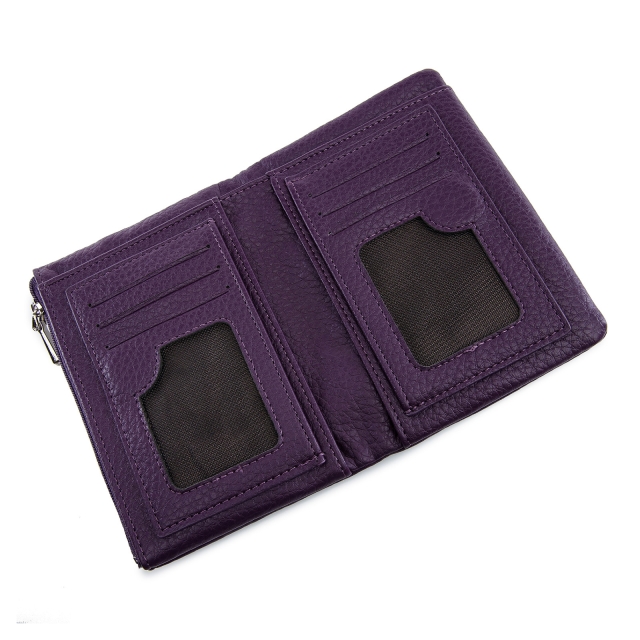 Фиолетовое портмоне Angelo Bianco (Анджело Бьянко) - артикул: 0К-00056324 - ракурс 2