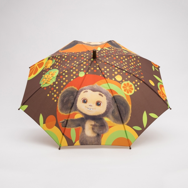 Коричневый зонт DINIYA (DINIYA) - артикул: 0К-00059693 - ракурс 1