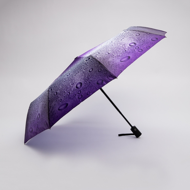 Фиолетовый зонт автомат ZITA (ZITA) - артикул: 0К-00059338 - ракурс 2