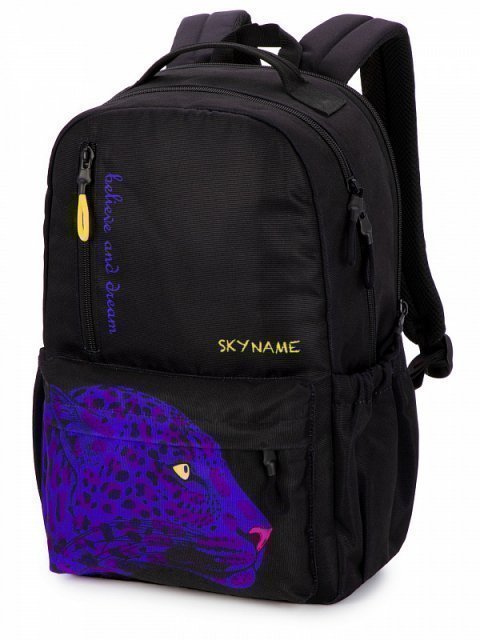 Чёрный рюкзак SkyName (SkyName) - артикул: 0К-00050831 - ракурс 1