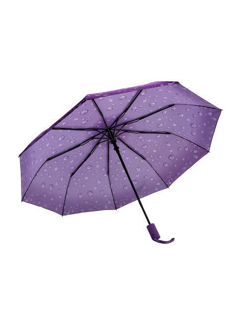 Фиолетовый зонт полуавтомат DINIYA (DINIYA) - артикул: 0К-00053592 - ракурс 3