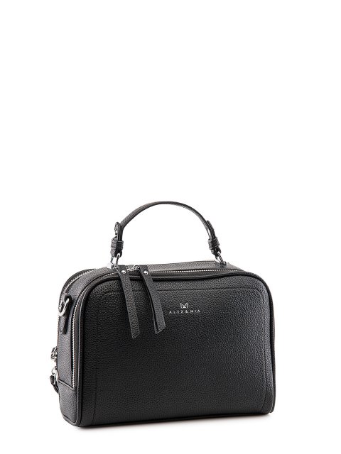 Чёрный саквояж ALEXMIA (ALEXMIA) - артикул: 0К-00048012 - ракурс 1