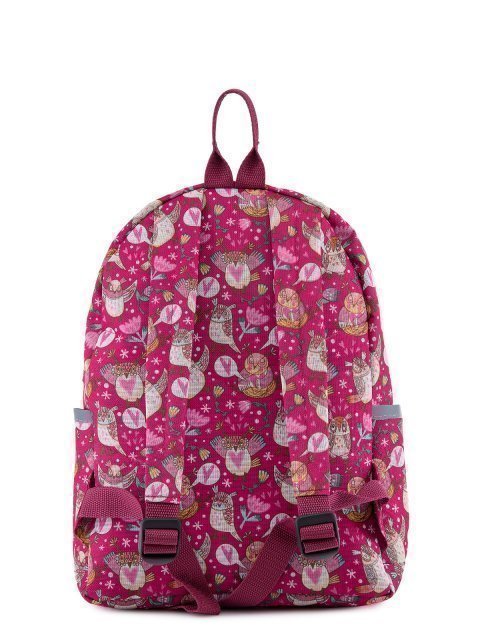 Розовый рюкзак Lbags (Эльбэгс) - артикул: 0К-00047614 - ракурс 3