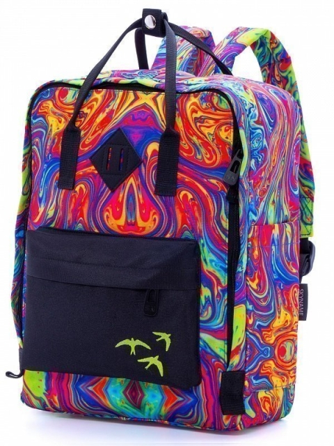 Цветной рюкзак SkyName (SkyName) - артикул: 0К-00028761 - ракурс 1