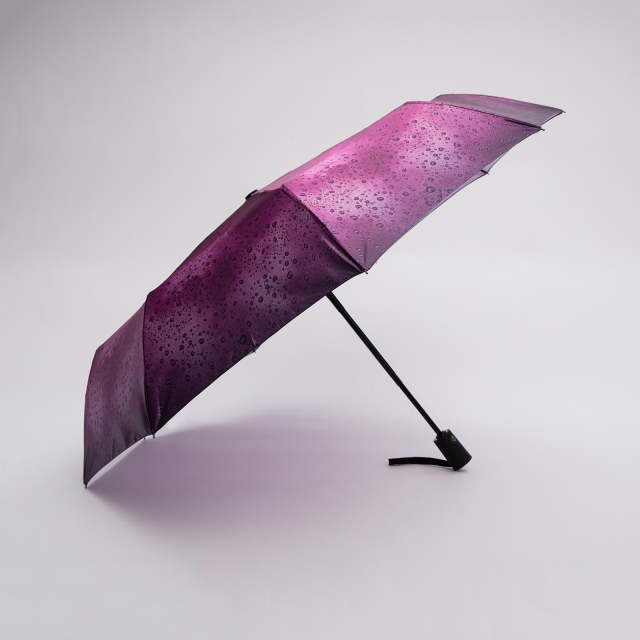 Фиолетовый зонт автомат ZITA (ZITA) - артикул: 0К-00059336 - ракурс 2