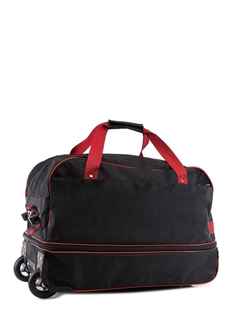 Чёрно-красная сумка на колёсах Lbags (Эльбэгс) - артикул: 0К-00043696 - ракурс 1