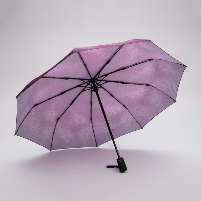 Фиолетовый зонт автомат ZITA (ZITA) - артикул: 0К-00059336 - ракурс 3