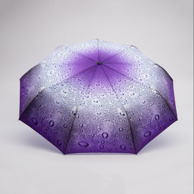Фиолетовый зонт автомат ZITA (ZITA) - артикул: 0К-00059338 - ракурс 1