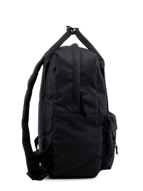 Чёрный рюкзак NaVibe (NaVibe) - артикул: V01M-02 001 01 - ракурс 2