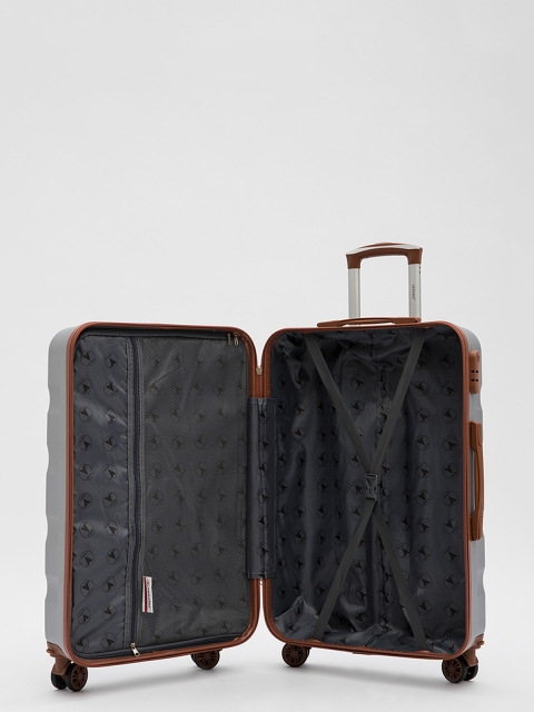 Серый чемодан Verano (Verano) - артикул: 0К-00055419 - ракурс 3