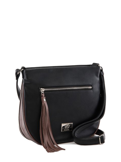 Чёрный седельная сумка S.Lavia (Славия) - артикул: 709 910 01/910 06 - ракурс 1