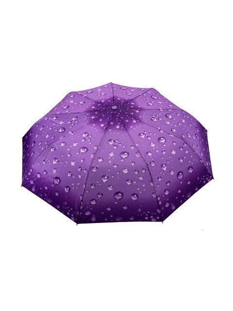 Фиолетовый зонт полуавтомат DINIYA (DINIYA) - артикул: 0К-00053592 - ракурс 1