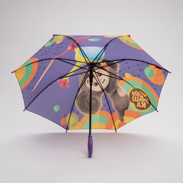 Фиолетовый зонт DINIYA (DINIYA) - артикул: 0К-00059689 - ракурс 3