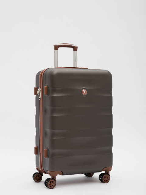 Темно-серый чемодан Verano (Verano) - артикул: 0К-00055421 - ракурс 1