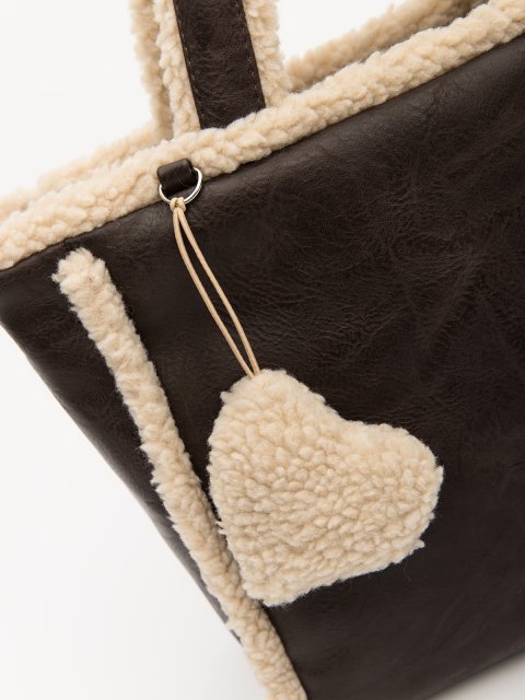 Темно-коричневый тоут NaVibe (NaVibe) - артикул: V104 512 12 - ракурс 5