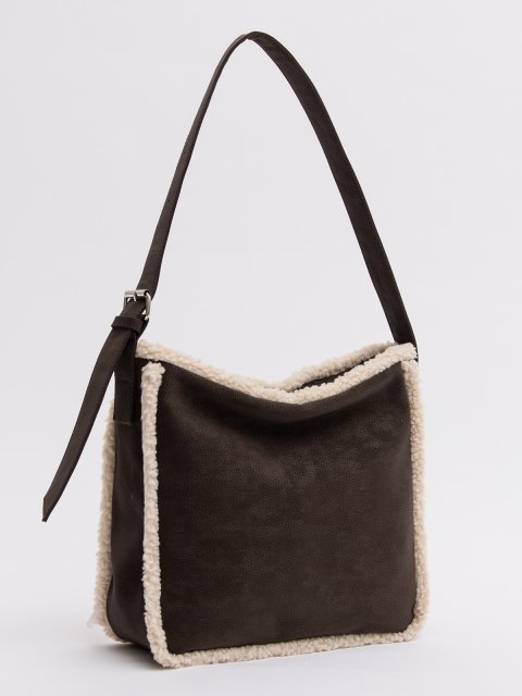 Темно-коричневый хобо NaVibe - 3099.00 руб