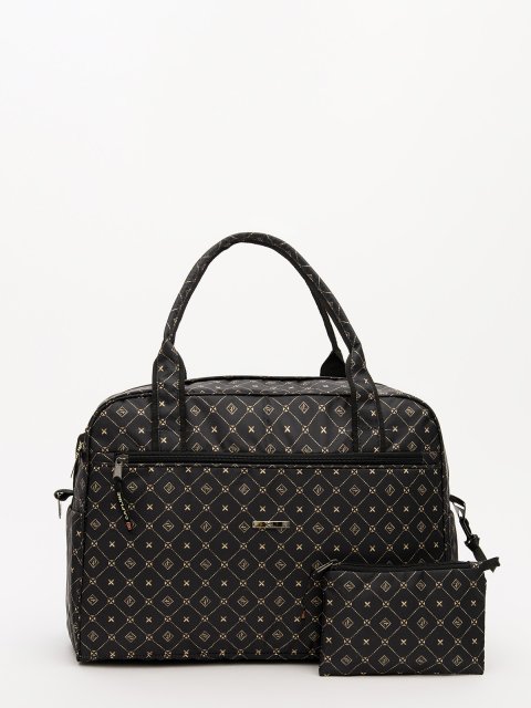 Чёрная дорожная сумка Capline (Capline) - артикул: 0К-00062696 - ракурс 4