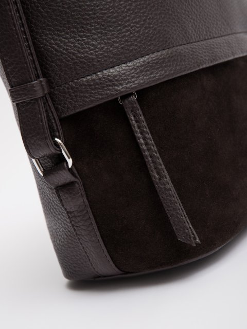 Темно-коричневый мешок-трансформер S.Lavia (Славия) - артикул: 1483 99 12/86 02 - ракурс 9