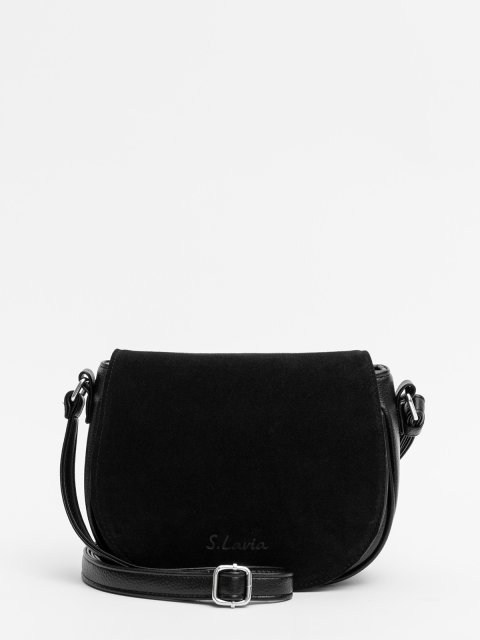 Чёрный кросс-боди S.Lavia (Славия) - артикул: 1415 99 01/103 01 - ракурс 1
