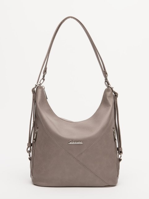 Серо-коричневый мешок-трансформер S.Lavia (Славия) - артикул: 1375 860 52 - ракурс 1