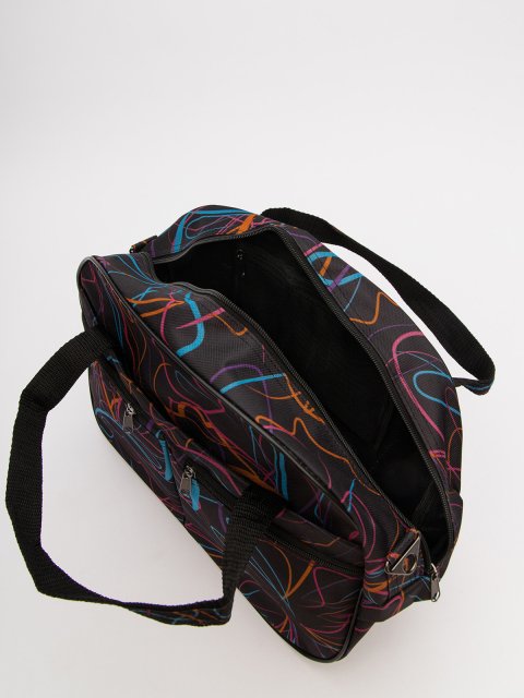 Чёрная дорожная сумка S.Lavia (Славия) - артикул: 0К-00044779 - ракурс 3