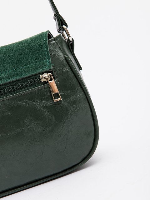 Зелёный кросс-боди S.Lavia (Славия) - артикул: 1415 99 31/048 35 - ракурс 3