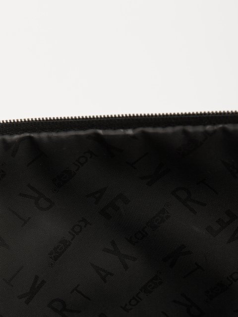 Чёрная дорожная сумка Kartex. Вид 5.