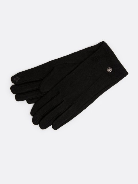 Чёрные перчатки Angelo Bianco - 999.00 руб