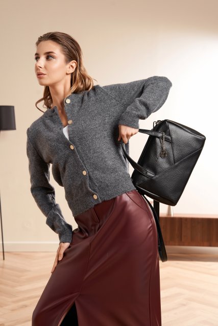 Чёрный саквояж S.Lavia (Славия) - артикул: 1529 92 01 - ракурс 1