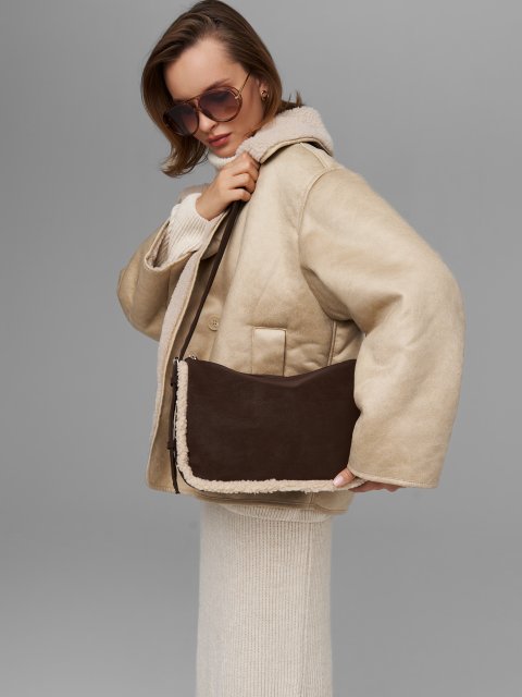 Темно-коричневый кросс-боди NaVibe (NaVibe) - артикул: V106 213 12 - ракурс 1