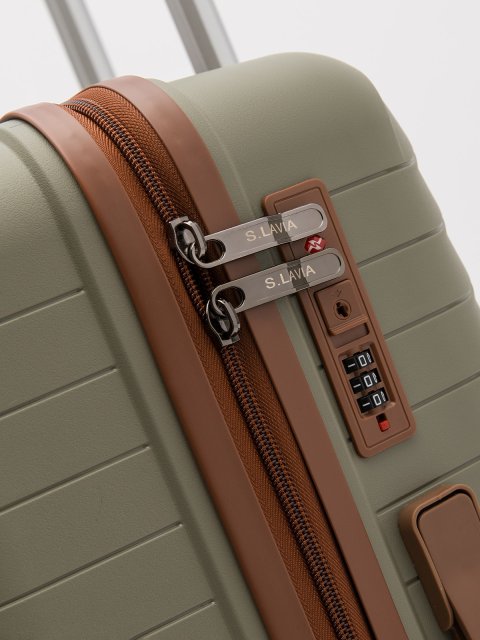 Оливковый чемодан S.Lavia (Славия) - артикул: 0К-00067823 - ракурс 6