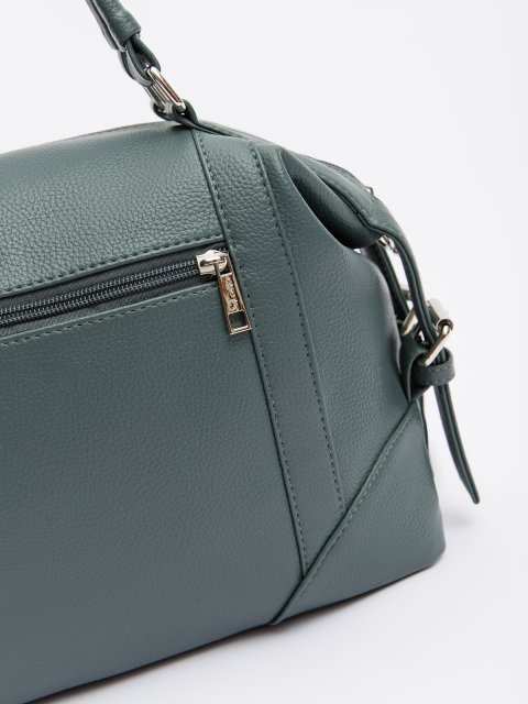 Тёмно-бирюзовый саквояж S.Lavia (Славия) - артикул: 1546 103 71 - ракурс 3