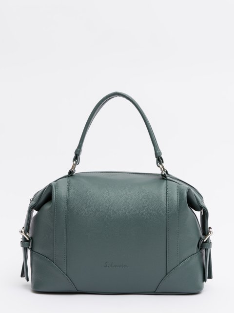 Тёмно-бирюзовый саквояж S.Lavia (Славия) - артикул: 1546 103 71 - ракурс 1