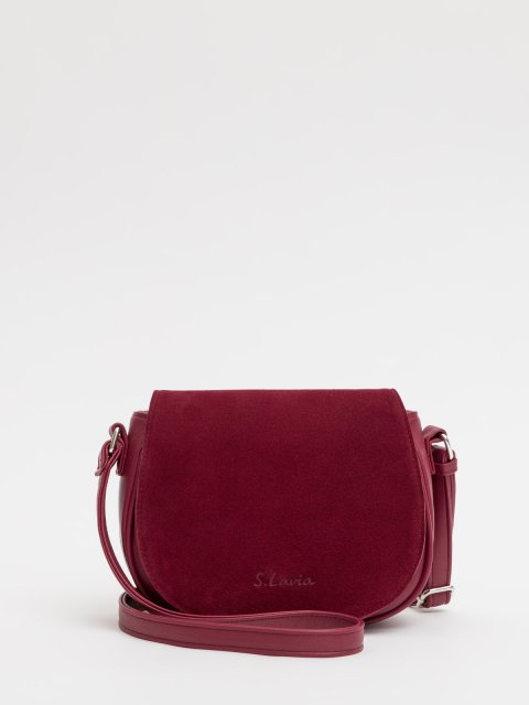 Бордовый кросс-боди S.Lavia (Славия) - артикул: 1415 99 03/85 79 - ракурс 1