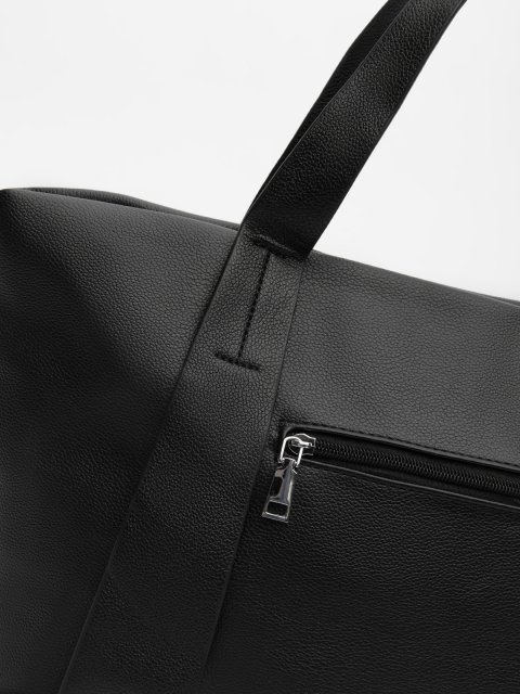 Чёрный шоппер S.Lavia (Славия) - артикул: 0К-00066584 - ракурс 3