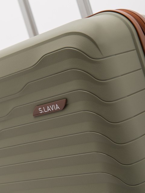 Оливковый чемодан S.Lavia (Славия) - артикул: 0К-00067823 - ракурс 5