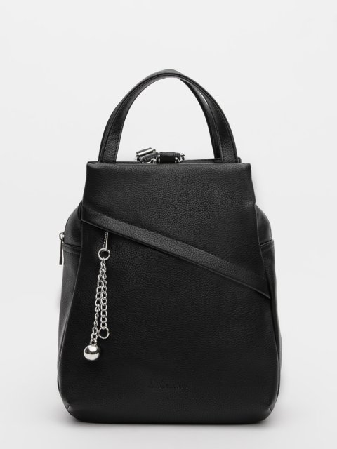 Чёрный рюкзак S.Lavia. Вид 3.