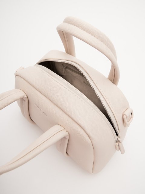 Светло-розовый саквояж David Jones (Дэвид Джонс) - артикул: 0К-00071086 - ракурс 4