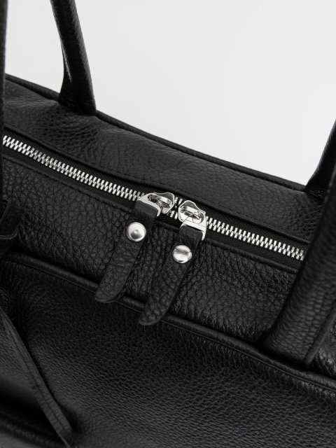 Чёрный саквояж S.Lavia (Славия) - артикул: 00160 12 01 - ракурс 5