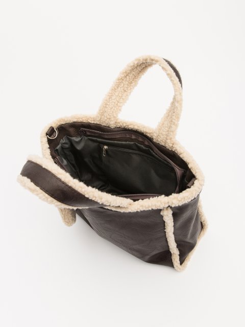 Темно-коричневый тоут NaVibe (NaVibe) - артикул: V104 512 12 - ракурс 9