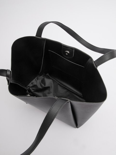 Чёрный шоппер S.Lavia (Славия) - артикул: 1558 153 01 - ракурс 5