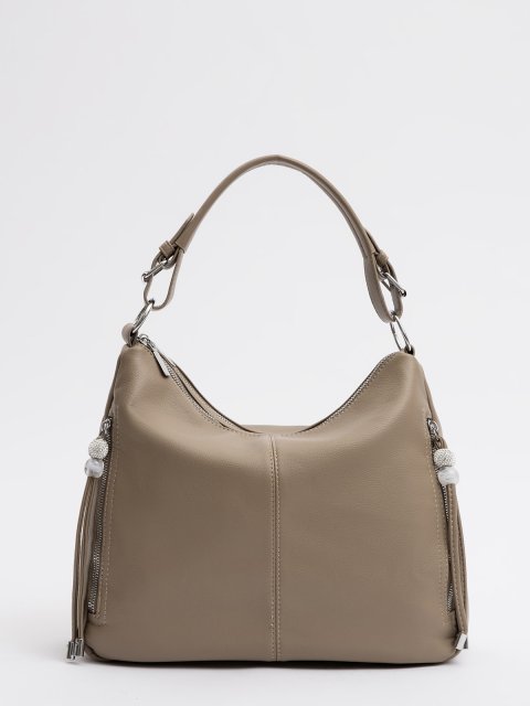 Темно-бежевый хобо S.Lavia (Славия) - артикул: 0К-00072564 - ракурс 1